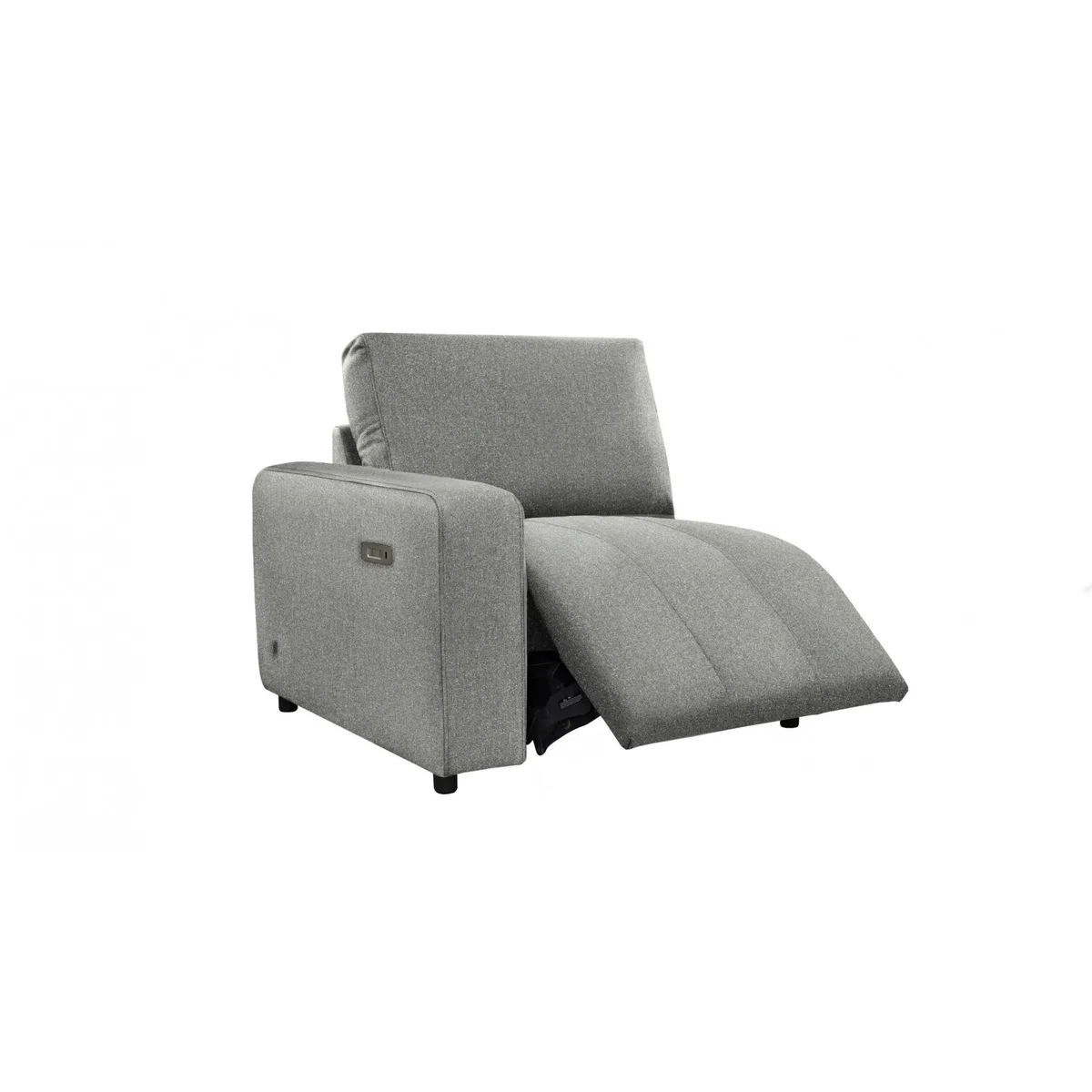 Jay Blades X G Plan Morley End Sofa Unit With Power Footrest - Accent Fabric - Rhf, Leather, Tweed – image 7