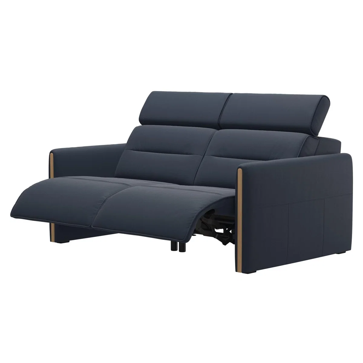 Stressless Emily Power Recliner Sofa With Wood Arms - 2 Seater - Cori Leather – image 4