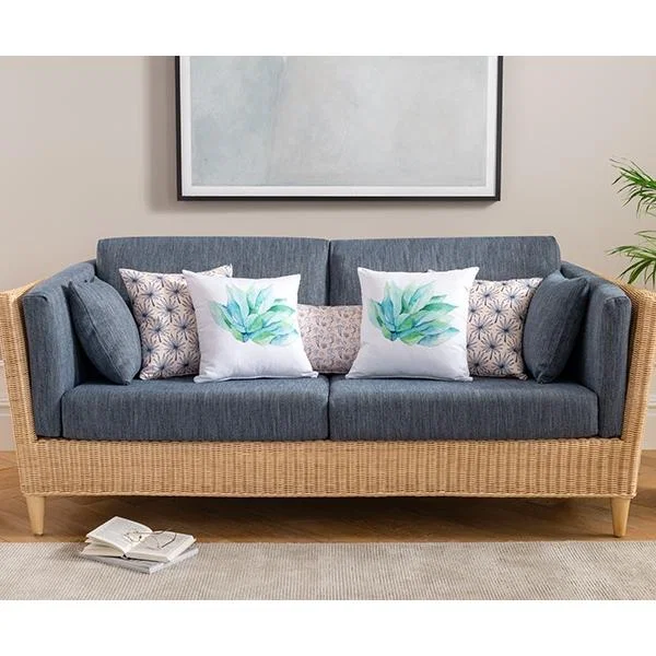 Daro Cologne Large 2 Seater Lounging Sofa - Fabric Grade C In LightWood – image 2