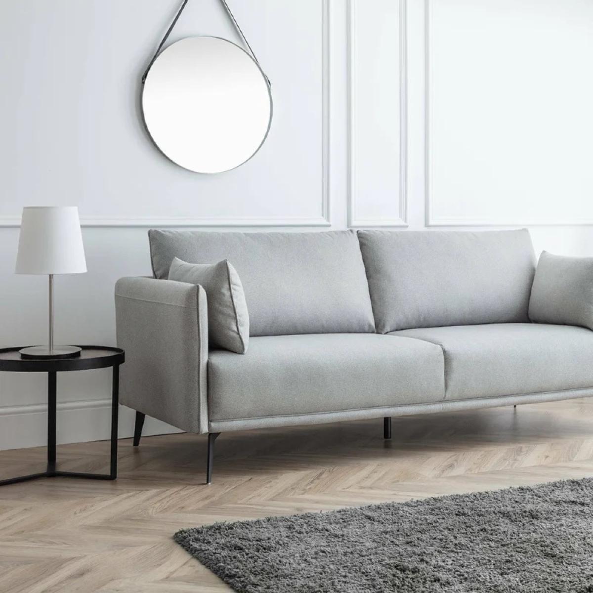 Julian Bowen Rohe 3 Seater Sofa In Grey – image 4