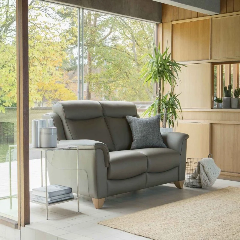 Parker Knoll Manhattan 25 2 Seater Sofa Modular - Leather Grade M - Without Heated Seats – image 1