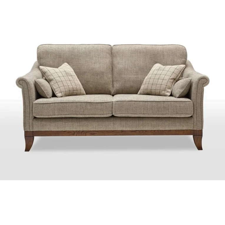Wood Bros Weybourne Medium 3 Seater Sofa - Moon Fabric Heritage 2 – image 1