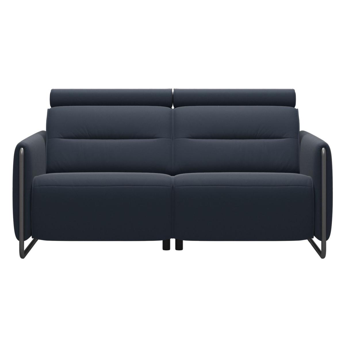 Stressless Emily Sofa With Steel Arm - 2 Seater - Noblesse Leather – image 2