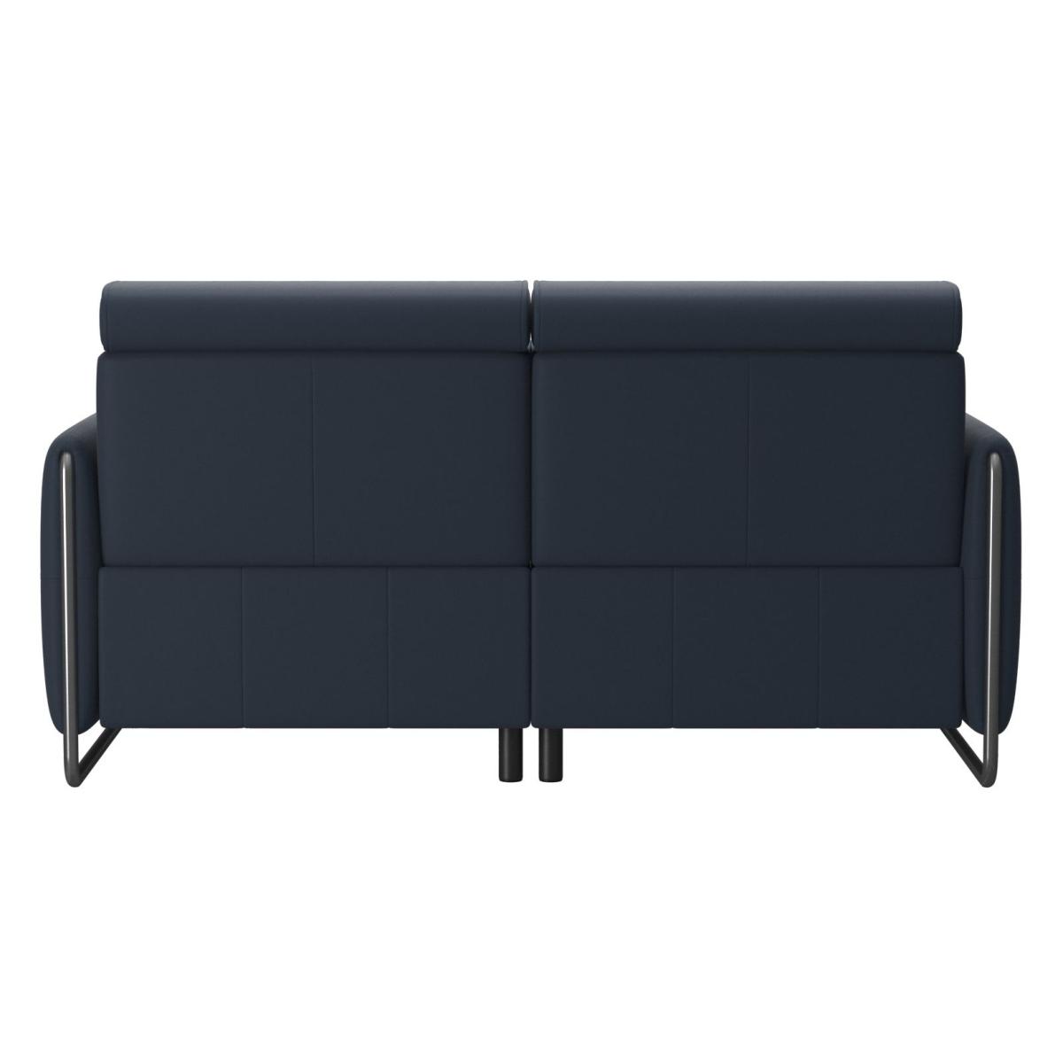 Stressless Emily Sofa With Steel Arm - 2 Seater - Noblesse Leather – image 3