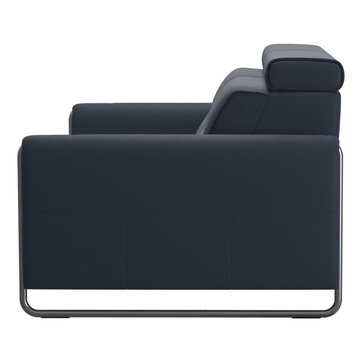 Stressless Emily Sofa With Steel Arm - 2 Seater - Noblesse Leather – image 4