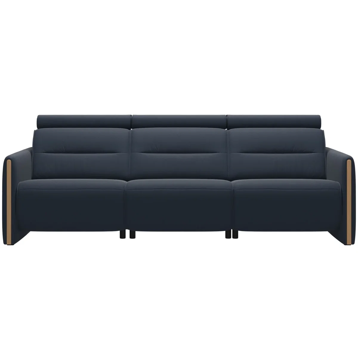 Stressless Emily 3 Seater Sofa With Wood Arms - Batick Leather – image 2