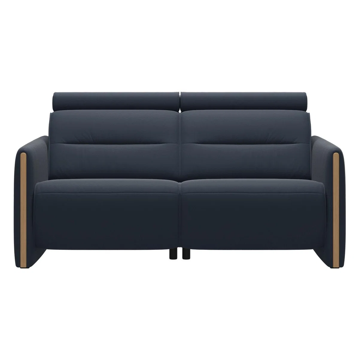 Stressless Emily Power Recliner Sofa With Wood Arms - 3 Seater - Noblesse Leather – image 3
