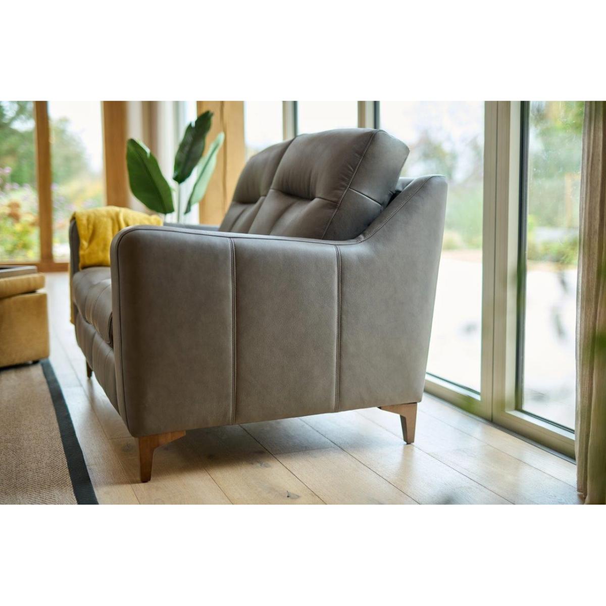 G Plan Austen 2 Seater Leather Sofa - Leather Grade H – image 4