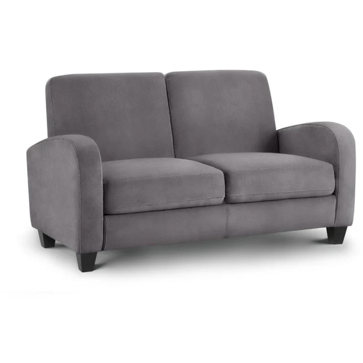 Julian Bowen Vivo 2 Seater Sofa - Dusk Grey Chenille – image 2