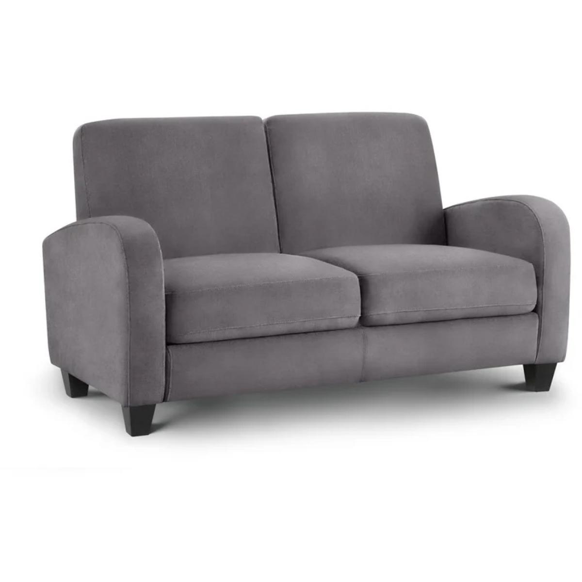 Julian Bowen Vivo 2 Seater Sofa - Dusk Grey Chenille – image 3