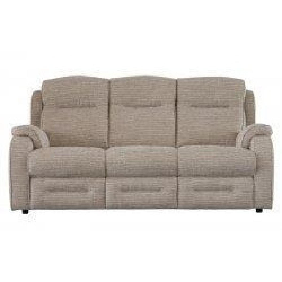 Parker Knoll Boston 3 Seater Recliner Sofa - Leather Grade M - Manual Recliner – image 7