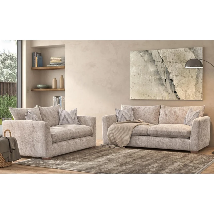 Freddie Fabric 3 Seater Sofa - Fabric Grade D - Fibre – image 3