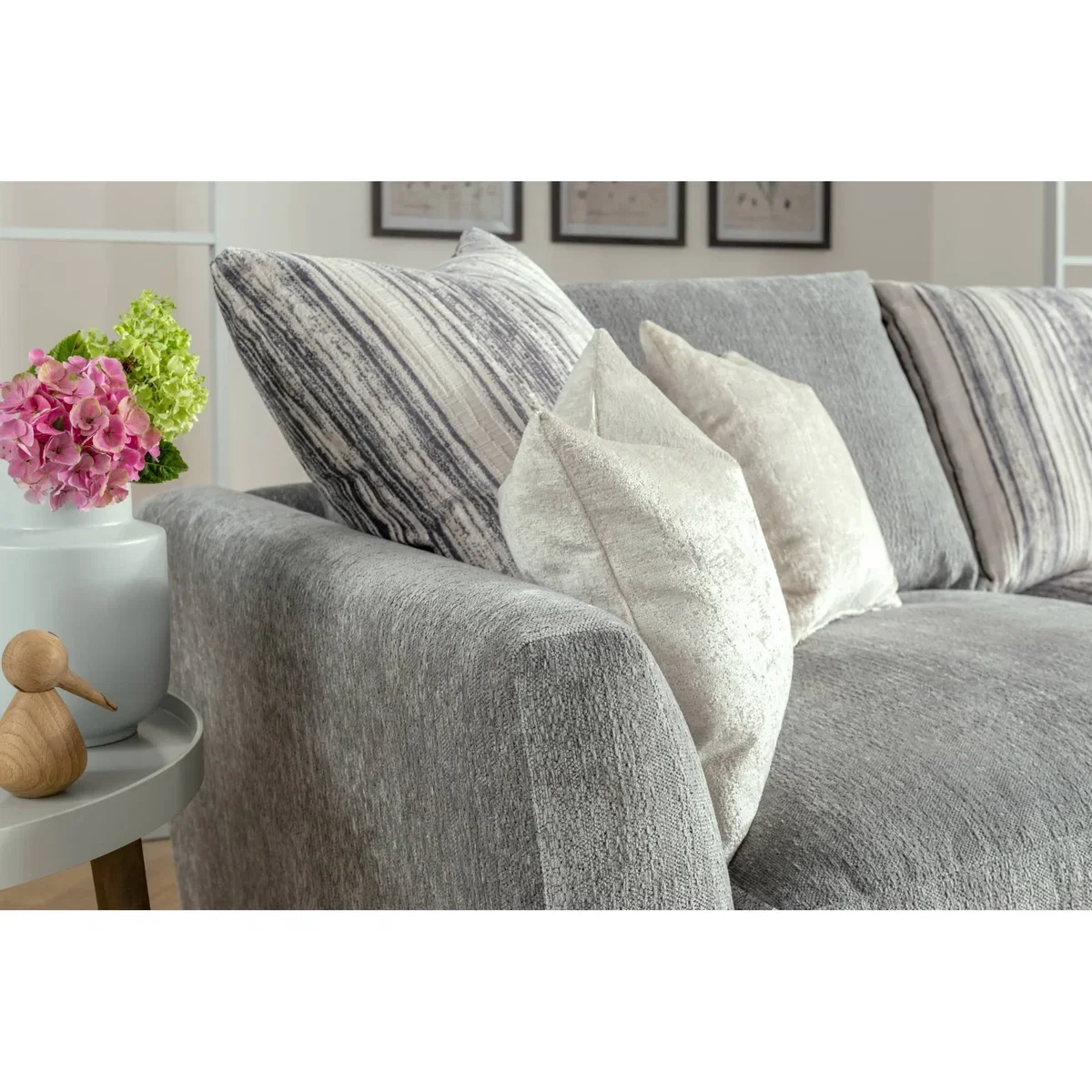 Freddie Fabric 3 Seater Sofa - Fabric Grade D - Fibre – image 4