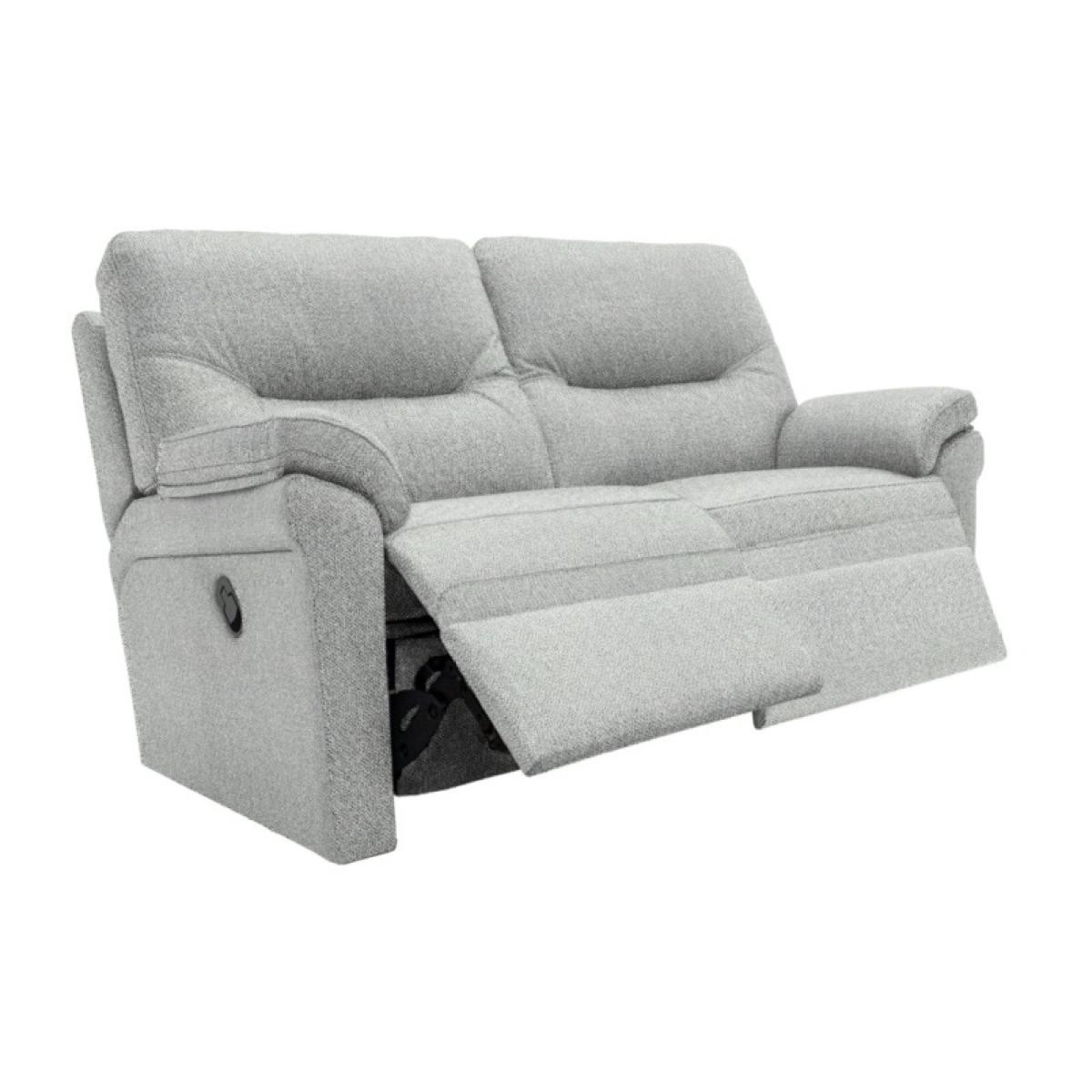 G Plan Seattle 2 Seater Recliner Sofa - Leather Grade H - Double Electric with USB - With Heated Seat – image 6
