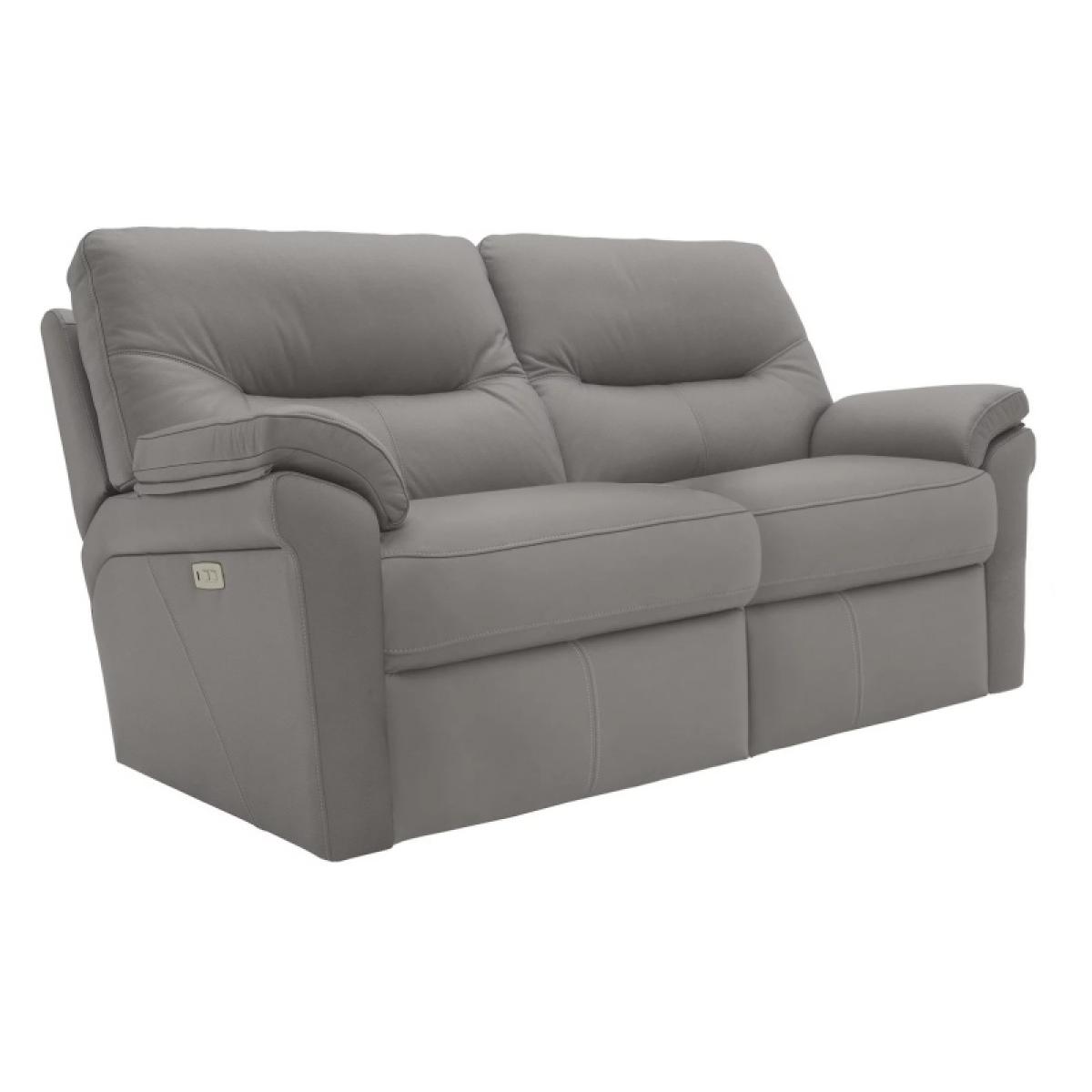 G Plan Seattle 2 Seater Recliner Sofa - Leather Grade H - Double Electric with USB - With Heated Seat – image 7