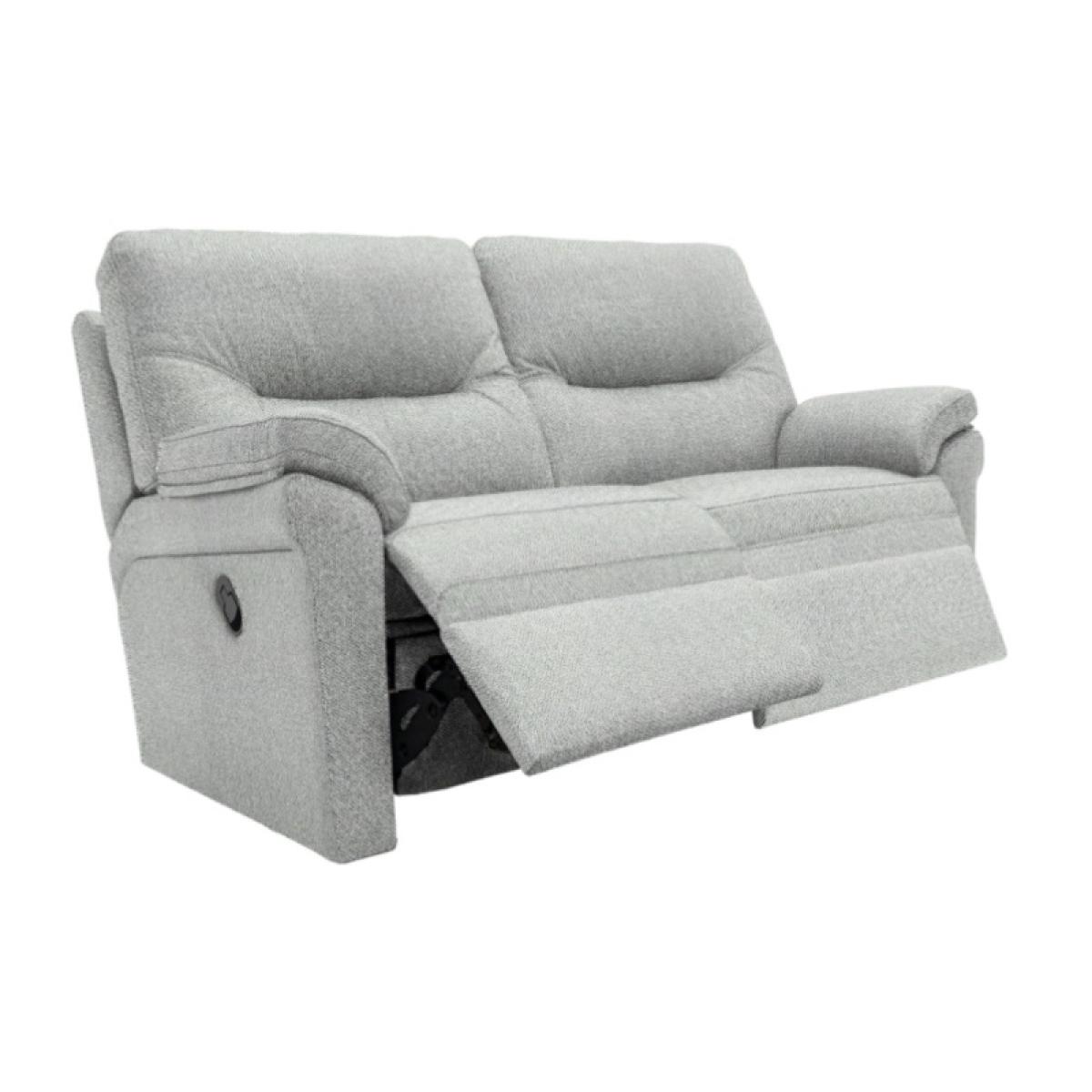 G Plan Seattle 2 Seater Recliner Sofa - Leather Grade H - Double Electric with USB - With Heated Seat – image 9