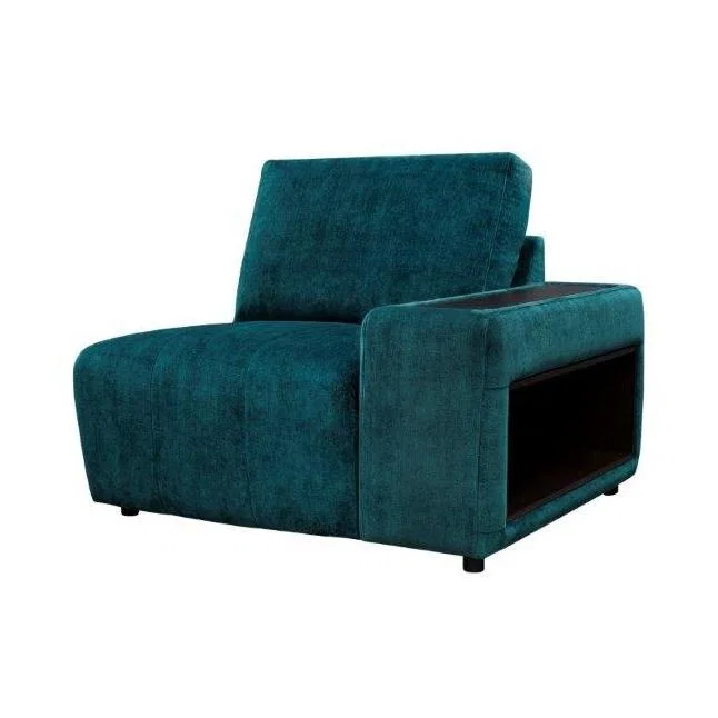 Jay Blades X G Plan Morley End Sofa Unit With Storage Arm - Body Fabric - Lhf, Leather – image 3