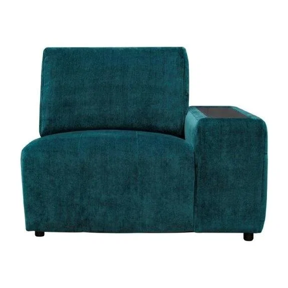 Jay Blades X G Plan Morley End Sofa Unit With Storage Arm - Body Fabric - Lhf, Leather – image 1