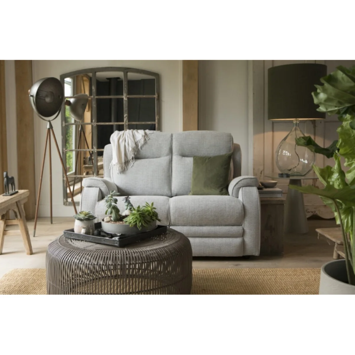 Parker Knoll Boston 25 2 Seater Sofa - Fabric Grade C - With Heated Seats – image 2