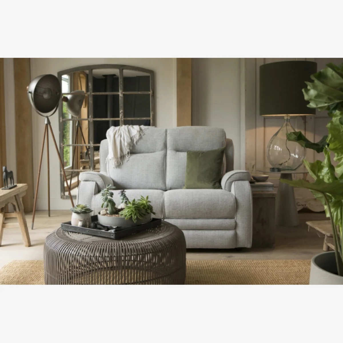 Parker Knoll Boston 25 2 Seater Sofa - Fabric Grade C - With Heated Seats – image 1