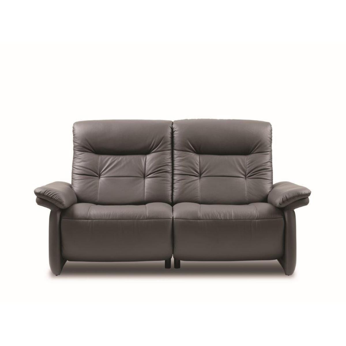 Stressless Mary Recliner Sofa With Upholstered Arms - 4 Seater - Batick Leather - 1 Power Seat 2 Dummy Seats 1 Power Seat – image 4