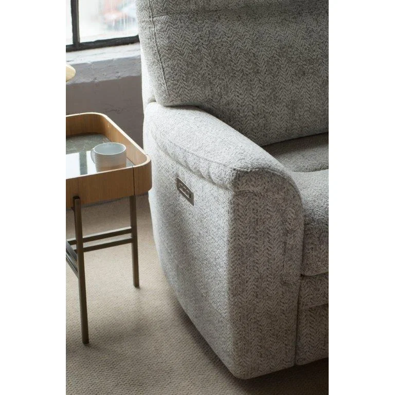 Parker Knoll Hudson 23 Large 2 Seater Power Recliner Sofa - Fabric Grade B - Double Power with Adjustable Lumbar, Headrest and USB Ports – image 5
