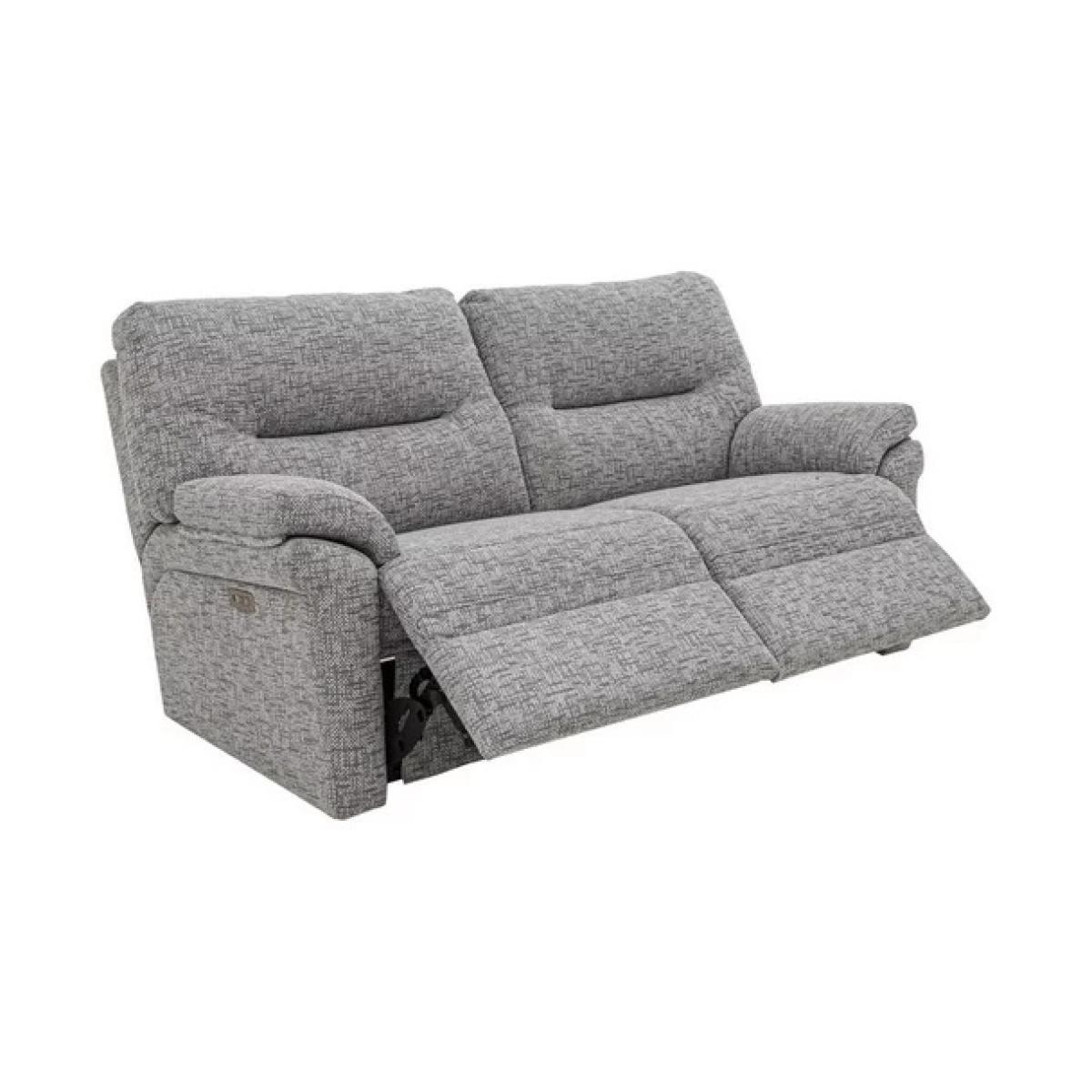 G Plan Seattle 2.5 Seater Recliner Sofa - Leather Grade L - Double Electric with USB and Lumbar - With Heated seat – image 4