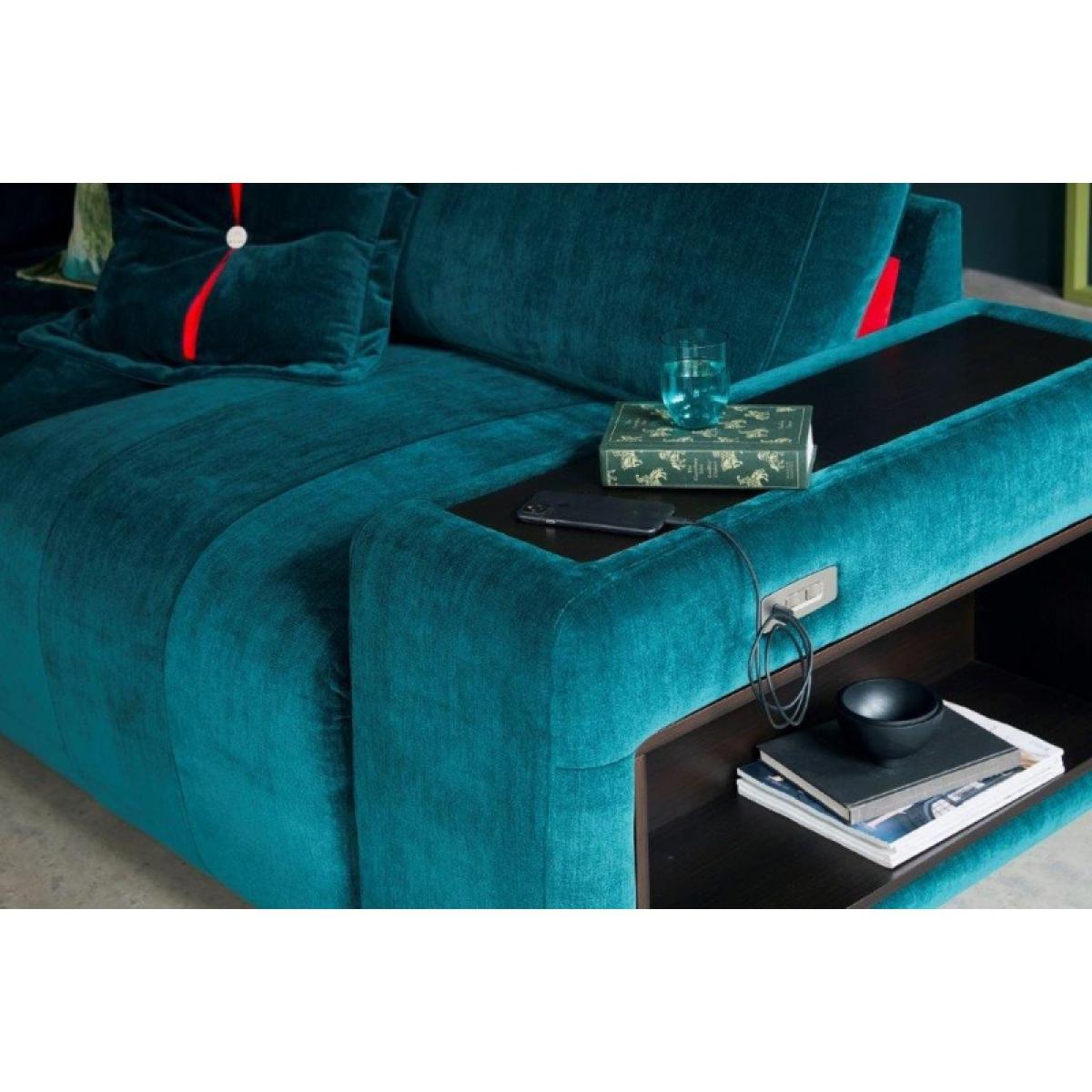 G Plan Vintage Morley Fabric End Sofa Unit With Storage Arm - Grade A - LHF – image 16
