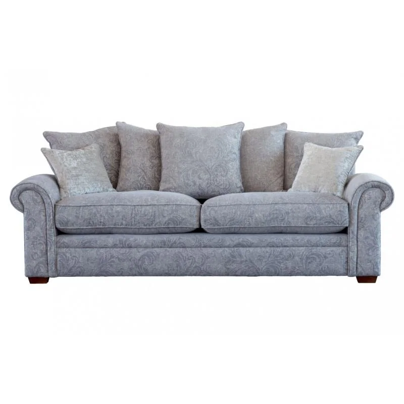 Parker Knoll Amersham Pillow Back Grand 3 Seater Sofa - Fabric Grade D – image 5