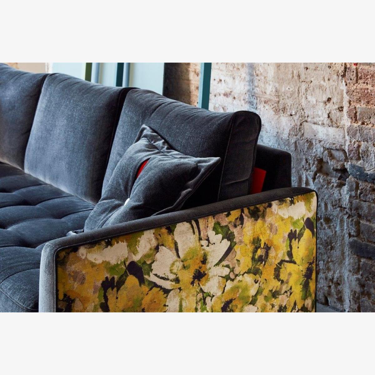 Jay Blades X G Plan Ridley Sofa - Grand - Body Fabric - Wooden Leg, Leather – image 1