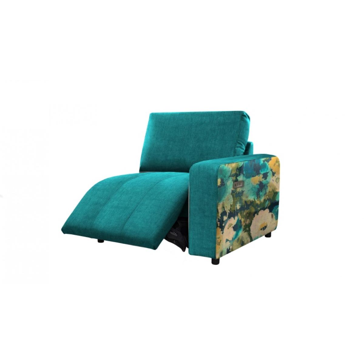 G Plan Vintage Morley Fabric End Sofa Unit With Power Footrest - Grade A - LHF – image 14