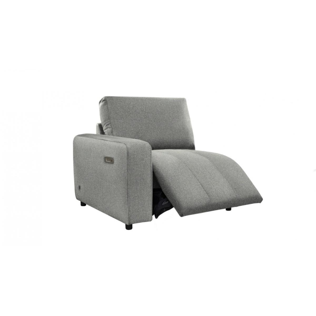G Plan Vintage Morley Fabric End Sofa Unit With Power Footrest - Grade A - LHF – image 17