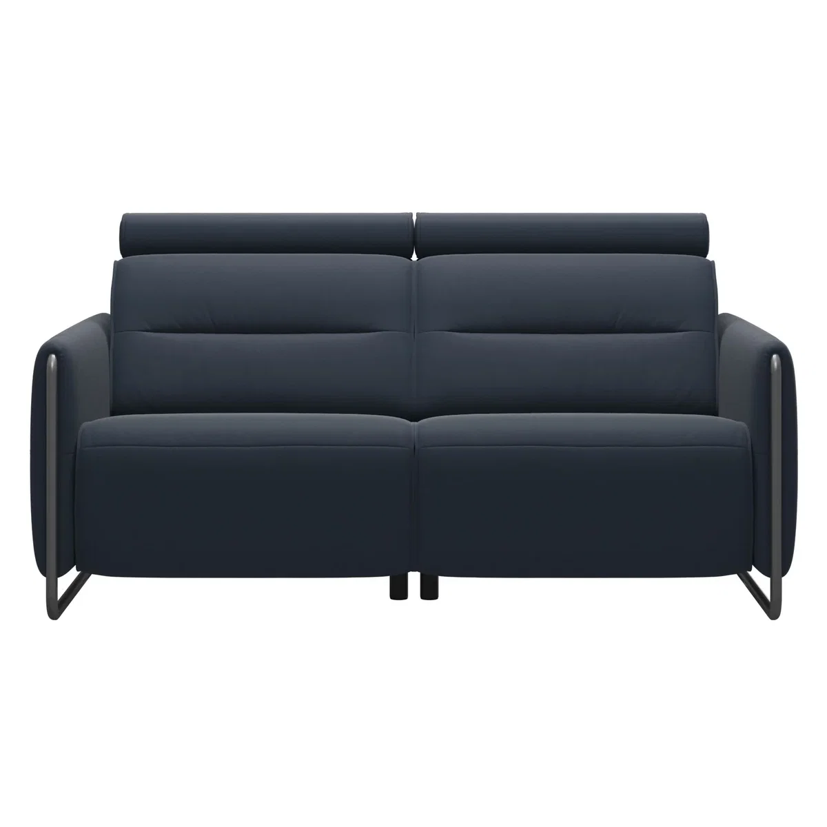 Stressless Emily 2 Seater Sofa With Steel Arms - Paloma Leather – image 2