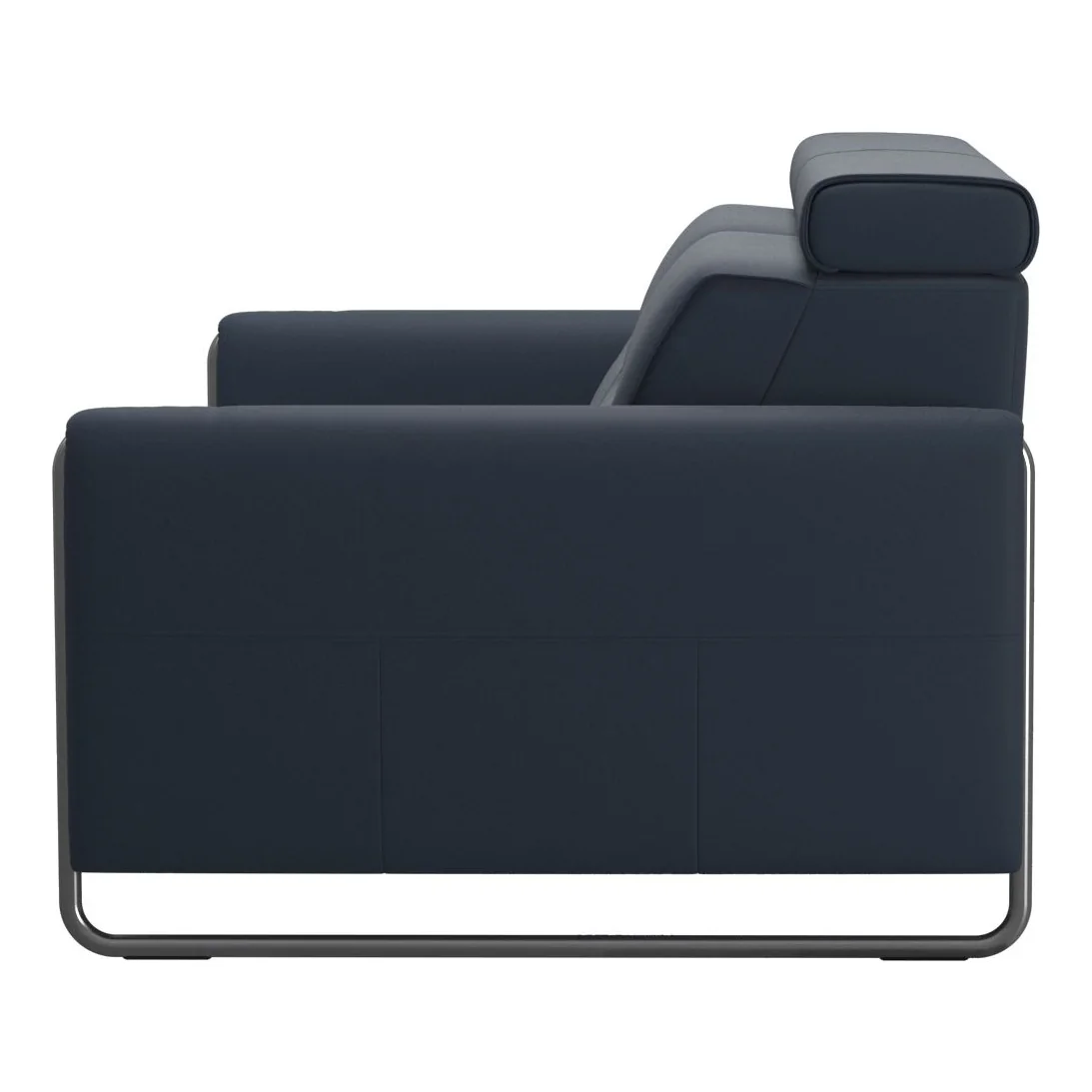 Stressless Emily 2 Seater Sofa With Steel Arms - Paloma Leather – image 4
