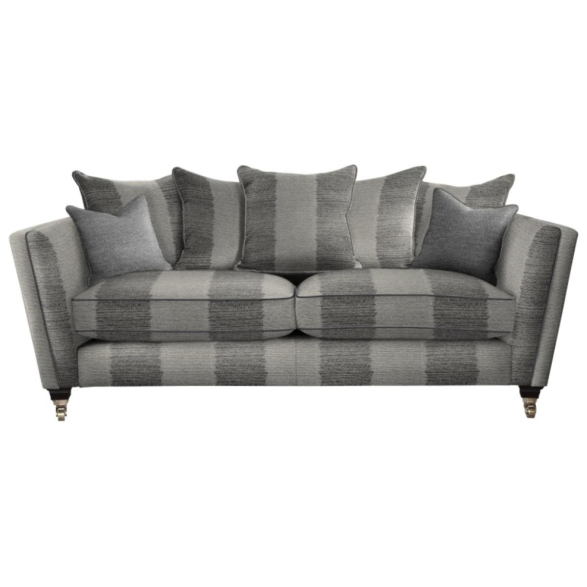 Parker Knoll Harlow Grand Pillow Back Fabric Sofa - Fabric Grade C – image 8