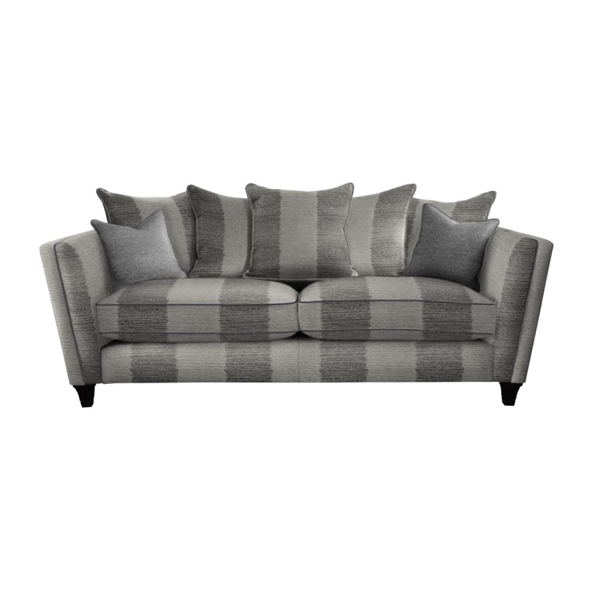 Parker Knoll Harlow Grand Pillow Back Fabric Sofa - Fabric Grade C – image 1