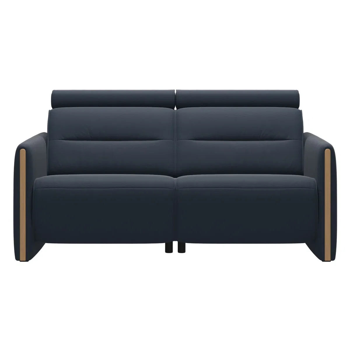 Stressless Emily 2 Seater Power Recliner Sofa With Wood Arms - Noblesse Leather – image 3