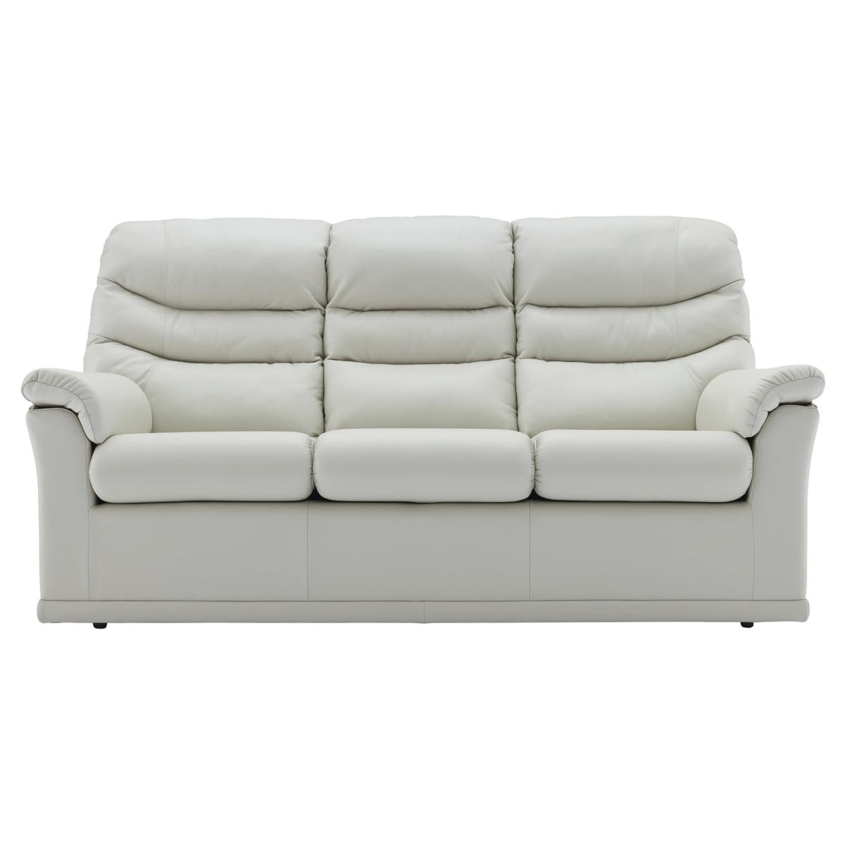 G Plan Malvern 3 Cushion 3 Seater Sofa - Leather Grade P – image 2