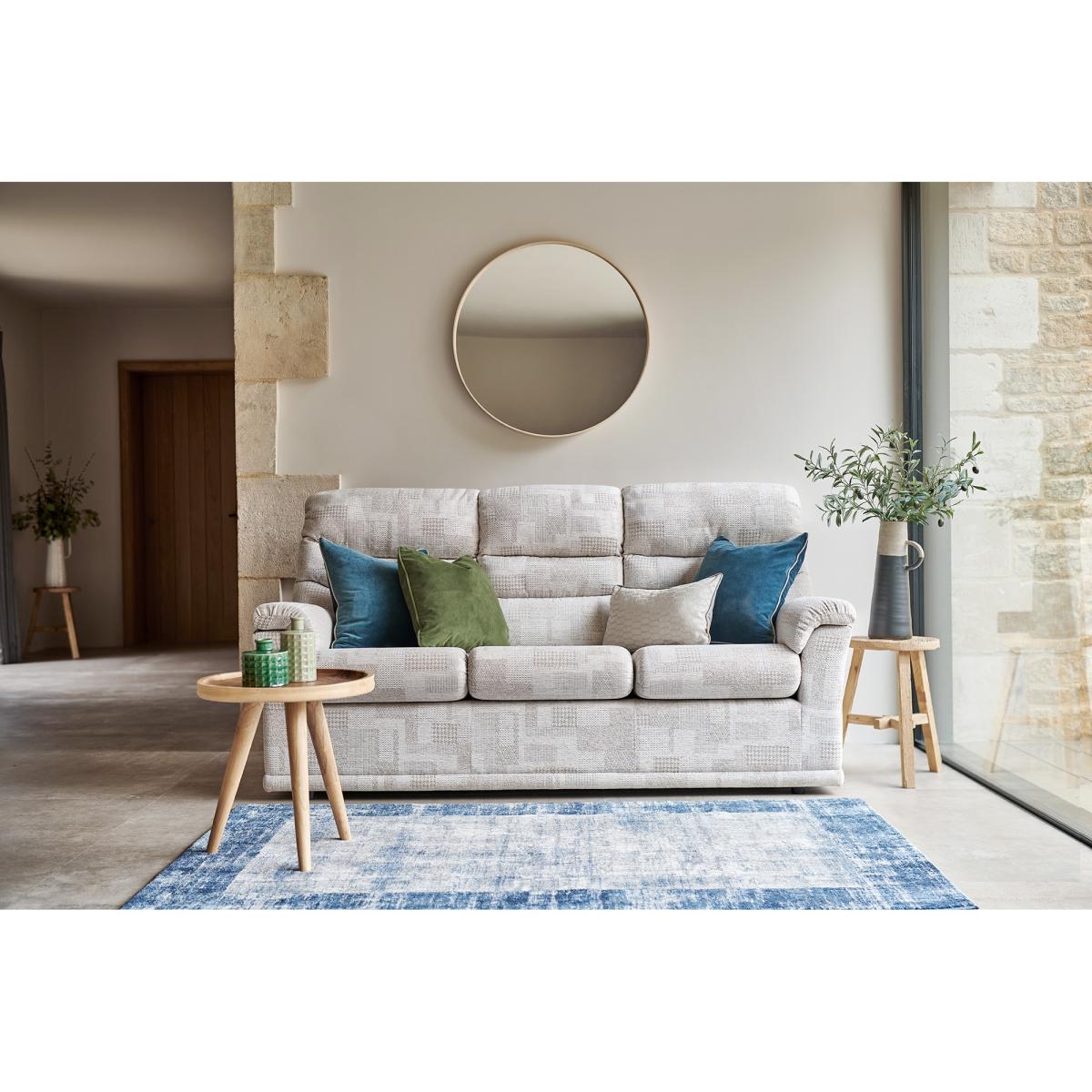 G Plan Malvern 3 Cushion 3 Seater Sofa - Leather Grade P – image 3
