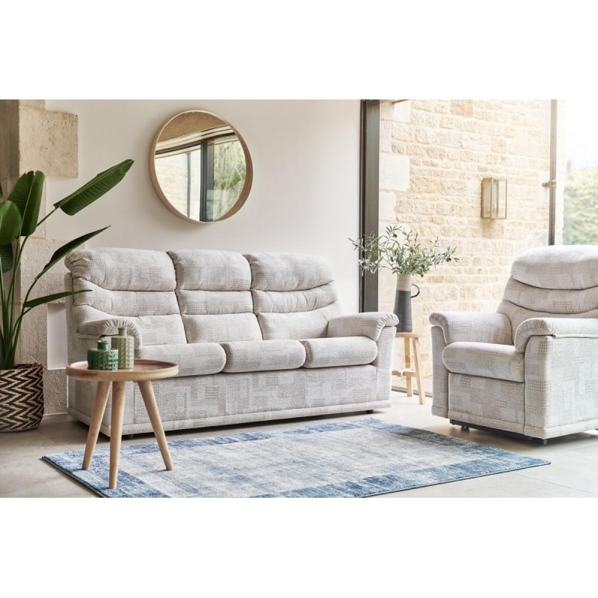 G Plan Malvern 3 Cushion 3 Seater Sofa - Leather Grade P – image 10