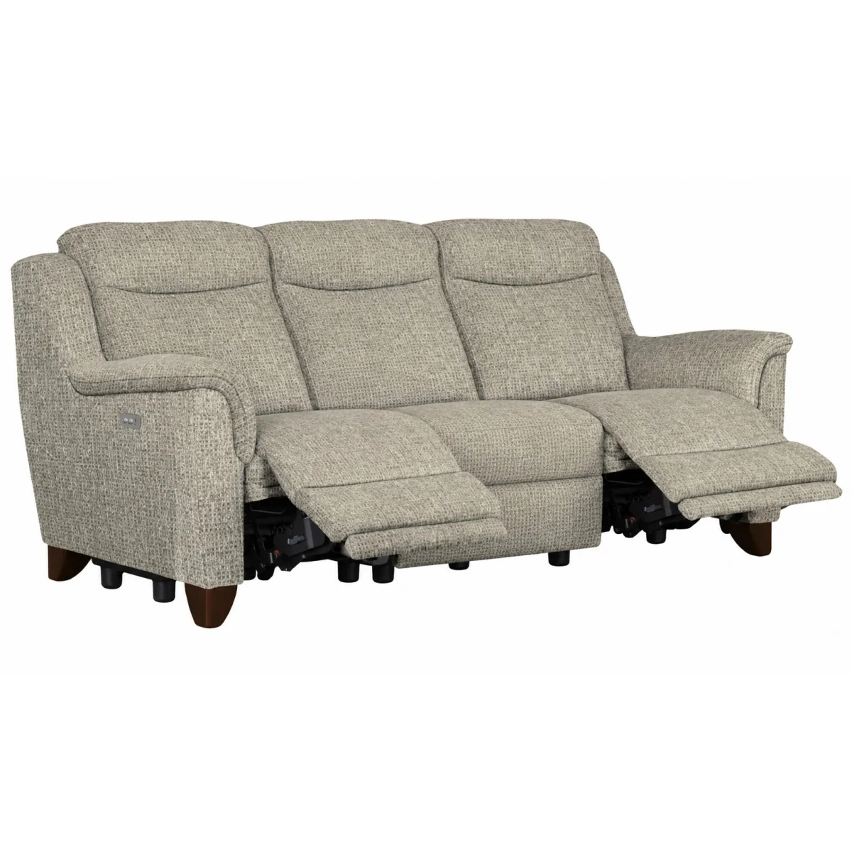 Parker Knoll Manhattan 25 3 Seater Power Recliner Sofa Modular - Fabric Grade C - Double Power - With Heated Seats – image 3