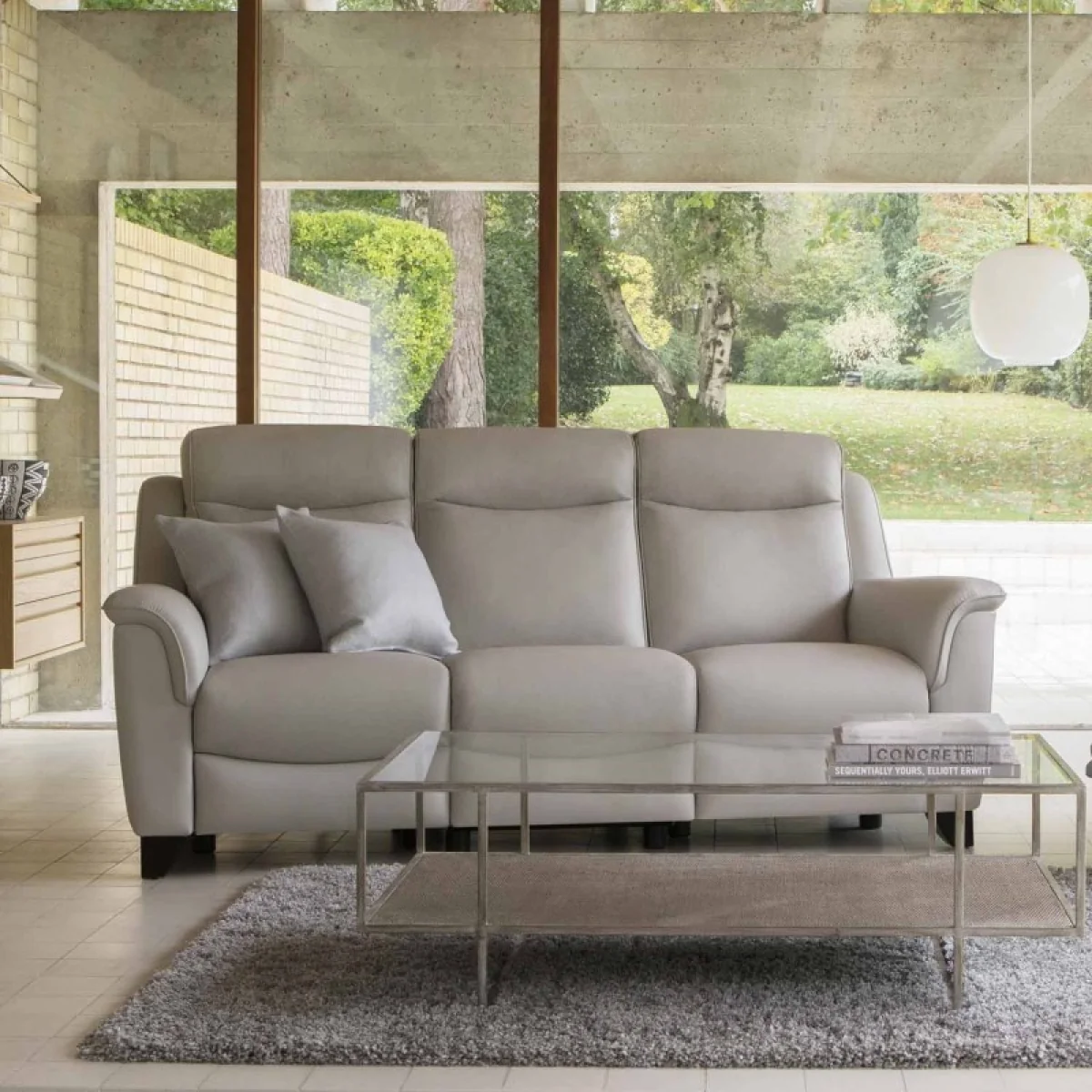 Parker Knoll Manhattan 25 3 Seater Power Recliner Sofa Modular - Fabric Grade C - Double Power - With Heated Seats – image 4