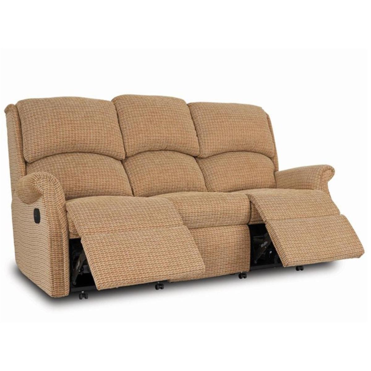 Celebrity Regent 3 Seater Recliner Sofa - Aquaclean Fabric - Single Motor – image 12