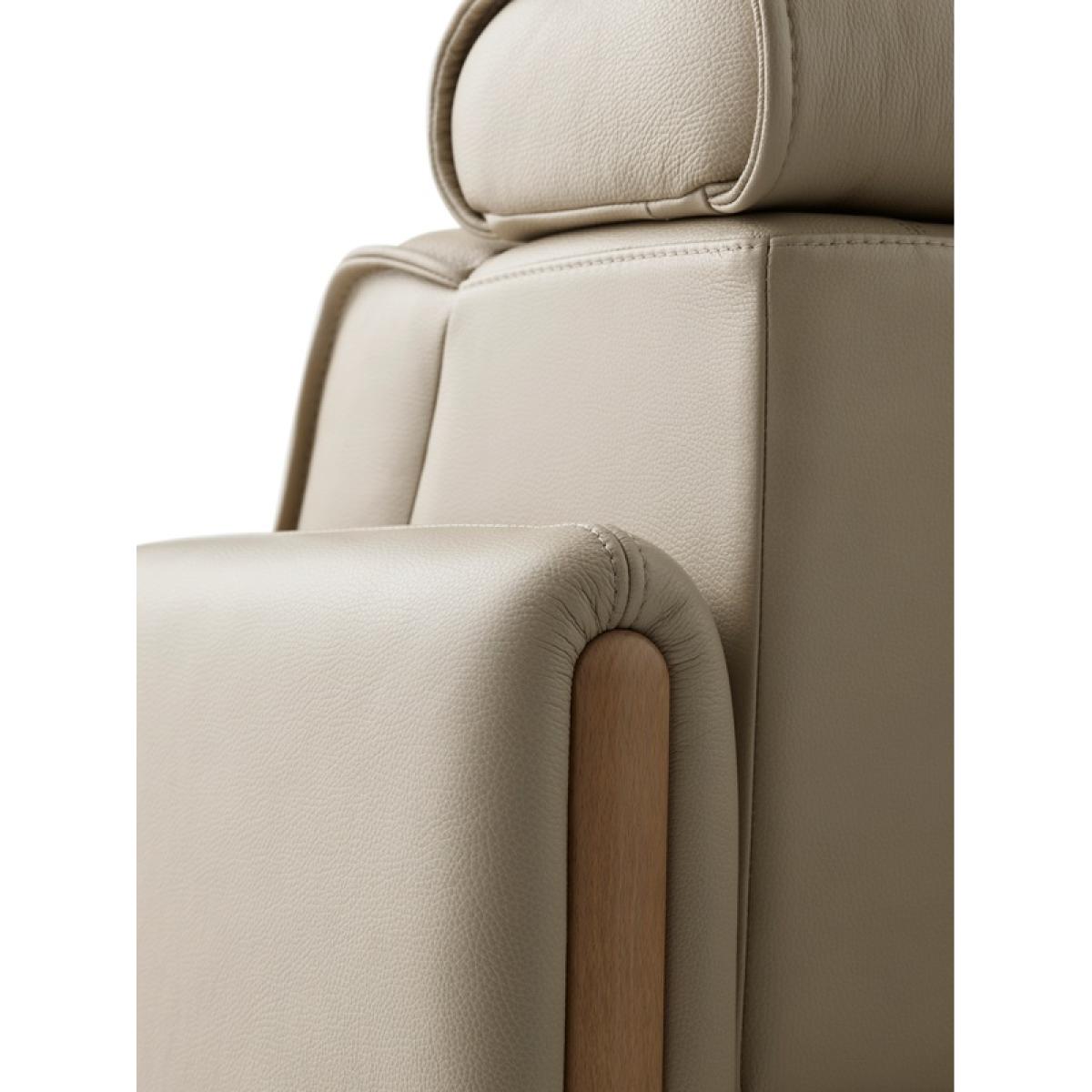 Stressless Emily Power Recliner Sofa With Wood Arms - 3 Seater - Fabric, Steel – image 5