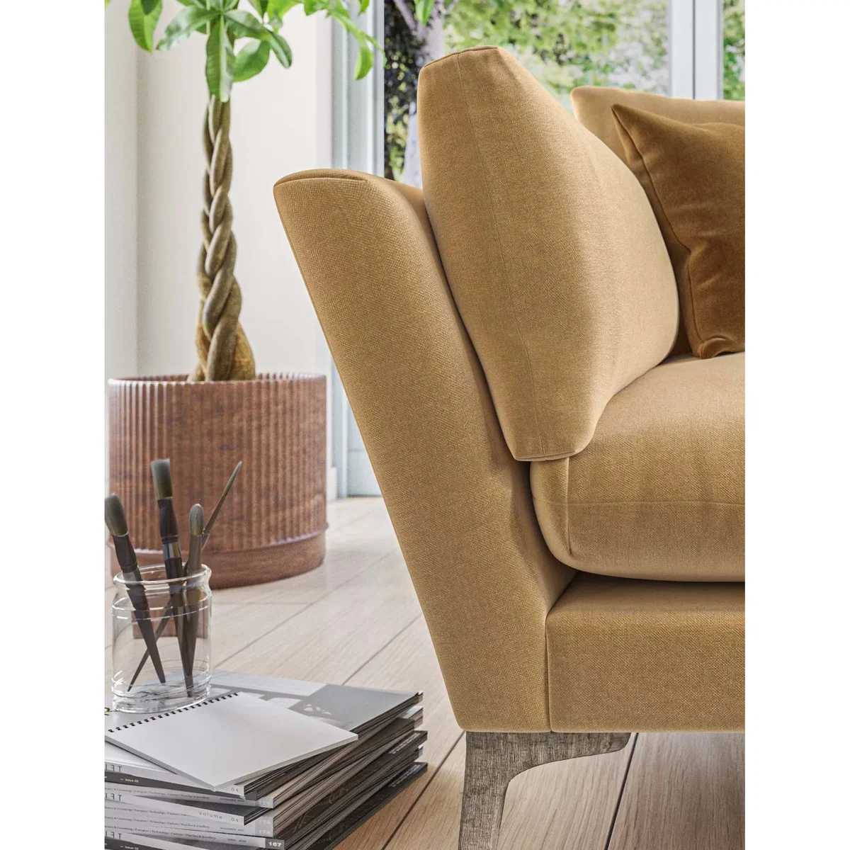 Bennie Large Sofa in Fabric - Fabric Grade B – image 3