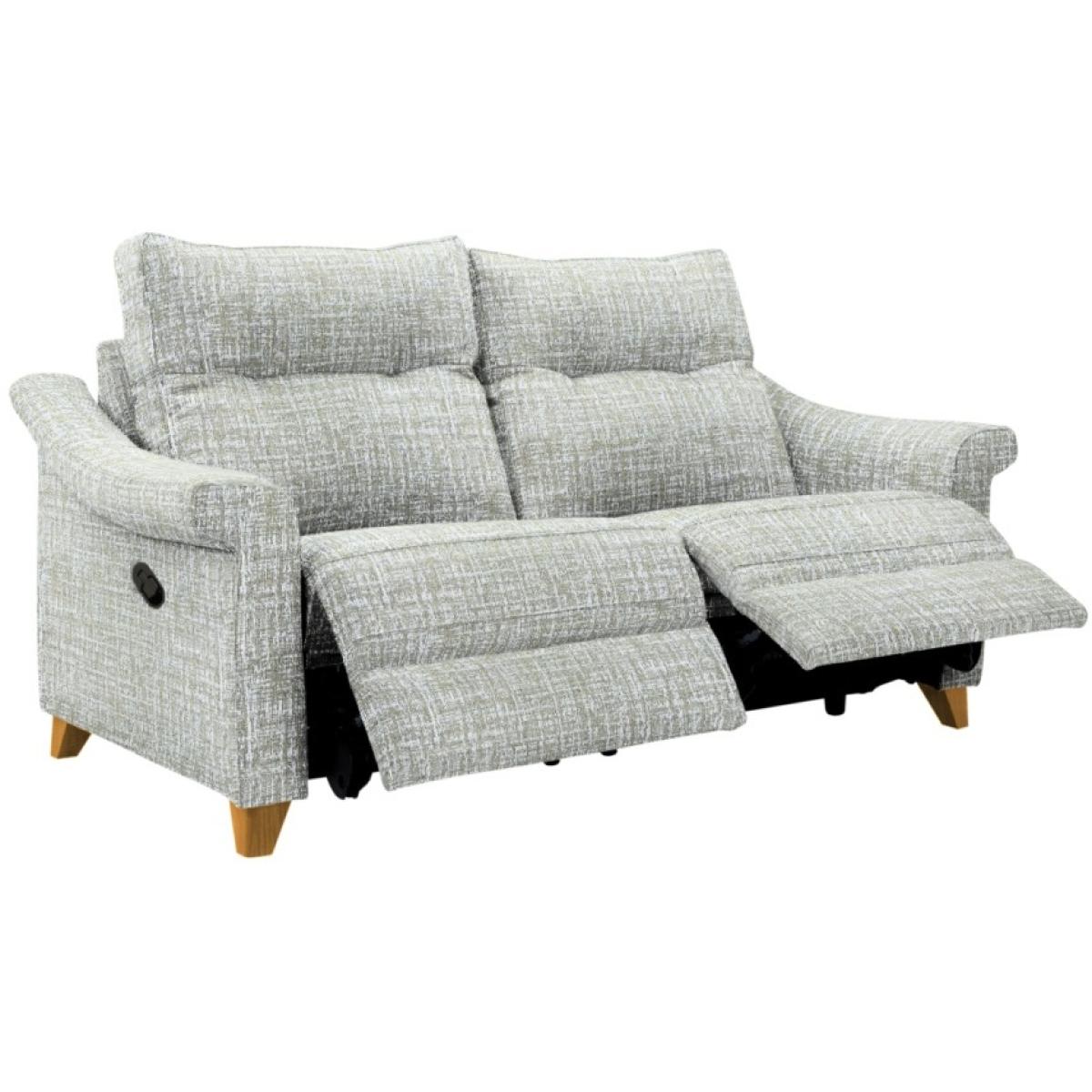 G Plan Riley Recliner Sofa - Small Sofa - Fabric Grade B - Manual Recliner – image 5
