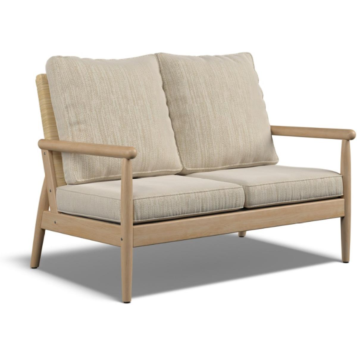 Daro Dorchester 2 Seater Lounging Sofa - Fabric Grade D In LightWood – image 6