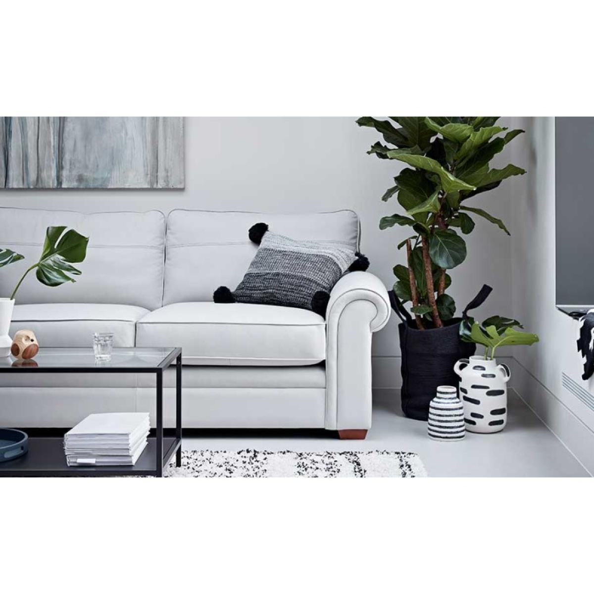 Parker Knoll Amersham Formal Back 2 Seater Sofa - Leather Grade M – image 6