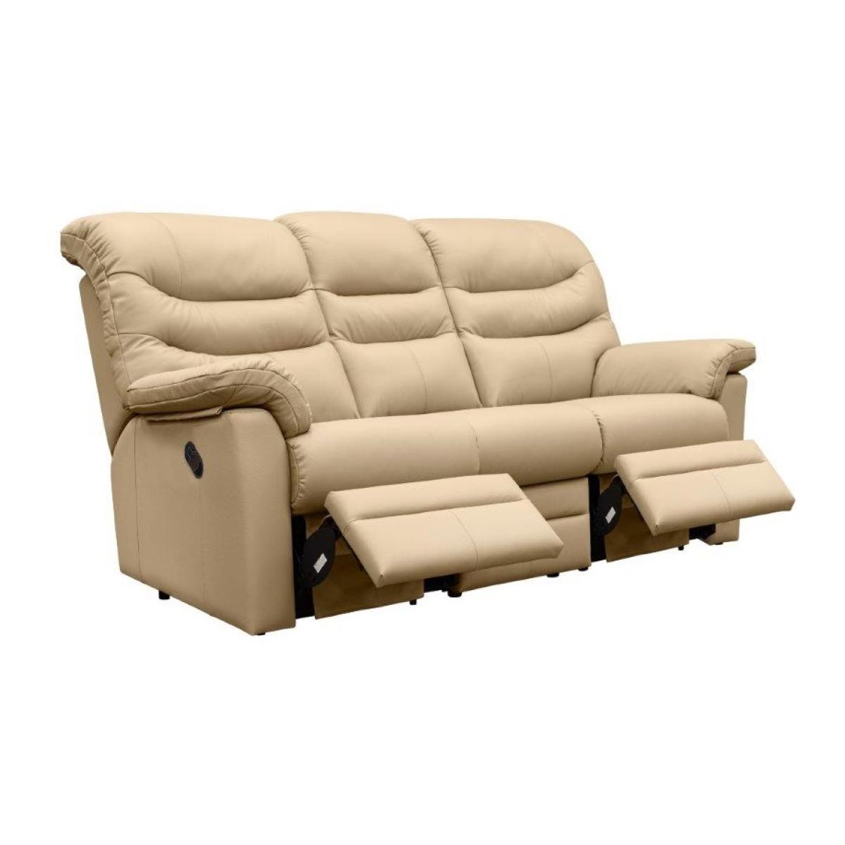 Downtown G Plan Ledbury 3 Seater Recliner Sofa - Fabric Grade C - Double Power With Headrest, Lumbar and Usb – image 5