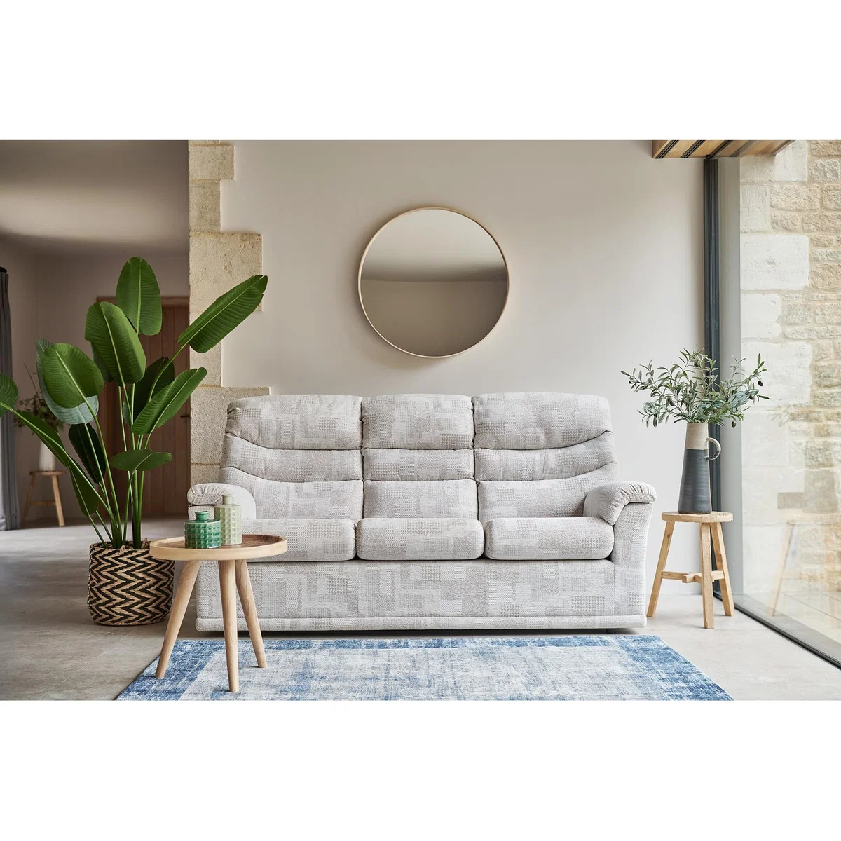 G Plan Malvern 3 Cushion 3 Seater Sofa - Fabric Grade C – image 5